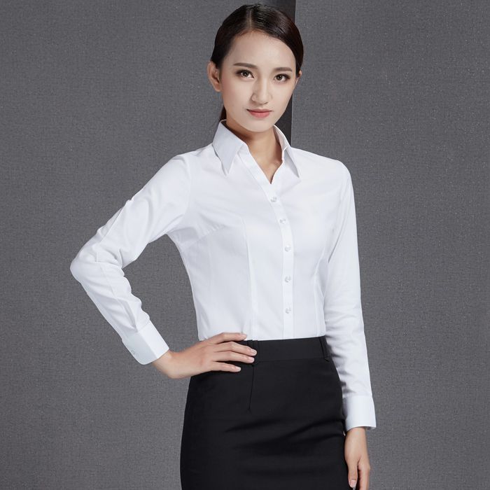 白領(lǐng)長袖工作服 男女襯衣JL-CY444