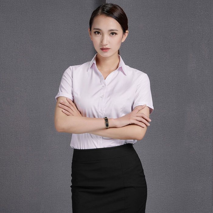 女士V領(lǐng)商務(wù)襯衣 優(yōu)質(zhì)女士商務(wù)襯衣 JL-CY454