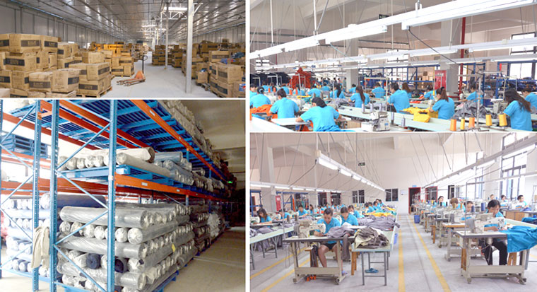 佳莉工作服生產(chǎn)車間